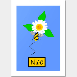 BE Nice Kindness Is Cool Posters and Art